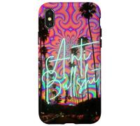Carcasa para iPhone X/XS Anti Bullshit Retro Sunset Palm Street Estética