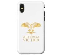 Carcasa para iPhone X/XS Antigua Águila Romana - Aeterna Victrix - SPQR Roma Aquila