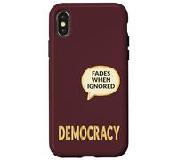 Carcasa para iPhone X/XS Apatía Política Democracia