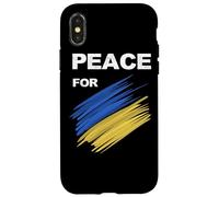 Carcasa para iPhone X/XS Apoyar la Paz en Ucrania Paz para el Pueblo ucraniano