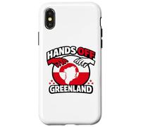 Carcasa para iPhone X/XS Apoyo a la protección de la soberanía de Groenlandia