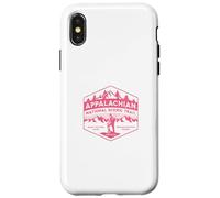 Carcasa para iPhone X/XS Appalachian National Scenic Trail USA Senderismo Ciclismo Souvenir