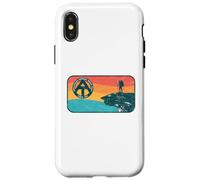 Carcasa para iPhone X/XS Appalachian Trail Retro McAfee's Knob Hiking