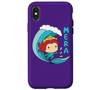 Carcasa para iPhone X/XS Aquaman Movie Chibi Mera and Mermaid Wave