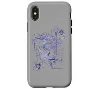 Carcasa para iPhone X/XS Aquaman Movie Marine Animal Concept Sketch