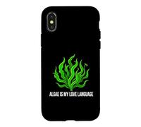 Carcasa para iPhone X/XS Aquarist Marine Biologist Algae Is My Love Language