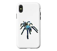 Carcasa para iPhone X/XS Araña Tarántula Babuino Azul Isla Socotra (M. balfouri)