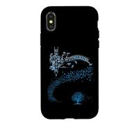 Carcasa para iPhone X/XS Árbol Azul con la Parte Trasera Completa de Genesis Wind and Wuthering