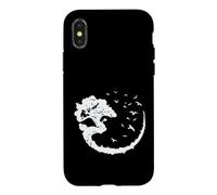 Carcasa para iPhone X/XS Árbol de jardín de Arte bonsái de Japón
