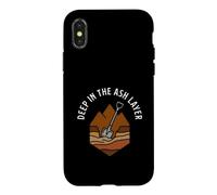 Carcasa para iPhone X/XS Archaeologist Deep In The Ash Layer Geology Excavation