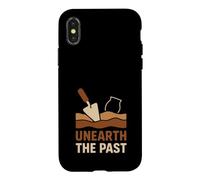 Carcasa para iPhone X/XS Arqueología Dig Crew Escuela de Campo Antropología Graduación