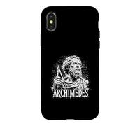 Carcasa para iPhone X/XS Arquímedes Antiguo Griego Matemáticas Geometría