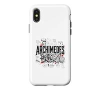 Carcasa para iPhone X/XS Arquímedes Ingeniero en física matemática Geometría Griega