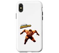 Carcasa para iPhone X/XS Arte de acción de Ring Predator Savage Wrestling