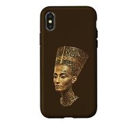 Carcasa para iPhone X/XS Arte de caligrafía de la Reina egipcia Nefertiti Antiguo