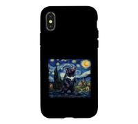 Carcasa para iPhone X/XS Arte Diablo De Tasmania Van Gogh