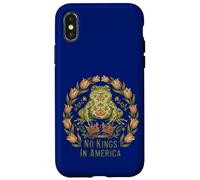 Carcasa para iPhone X/XS Arte Popular de No Kings In America Frog Cottagecore