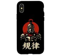 Carcasa para iPhone X/XS Arte simbólico Historia Romana y Conceptos japoneses