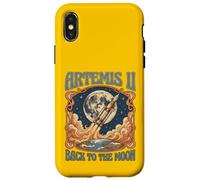 Carcasa para iPhone X/XS Artemisa II Moon Mission Exploración Espacial Retro
