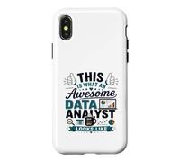 Carcasa para iPhone X/XS Así es como se ve un Analista de Datos Impresionante