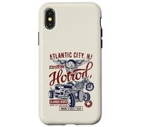 Carcasa para iPhone X/XS Atlantic City NJ Hotrod - Diseño Vintage para Coche y Motocicleta