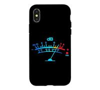 Carcasa para iPhone X/XS Audio Level Peak Sound Engineer Music Producer Festival