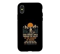Carcasa para iPhone X/XS Aunque Camino por el Valle Salmo 23 4