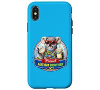 Carcasa para iPhone X/XS Autismo Brother, Koala Bear Donut Milkshake Neurodiverso TDAH