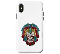Carcasa para iPhone X/XS Aztec Jaguar Warrior Mexicans Culture Mayan Indigenous