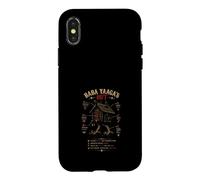 Carcasa para iPhone X/XS Baba Yaga Cabaña Anatomía Folclore Eslavo