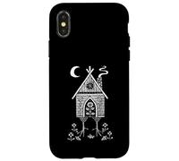 Carcasa para iPhone X/XS Baba Yaga Choza Folclore Eslavo Pata Pollo