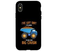 Carcasa para iPhone X/XS Baby Reveal o Tengo Suciedad Que voy a ser un Gran Primo