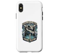 Carcasa para iPhone X/XS Bailando sobre Hielo Patinaje artístico Elegancia de Acero