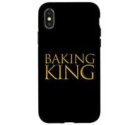 Carcasa para iPhone X/XS Baking King Expert Pastry Cookie Chef Cake Baker Decorator