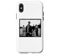 Carcasa para iPhone X/XS Banda Oasis Liam & Noel Gallagher por Michael Robert Williams