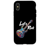Carcasa para iPhone X/XS Bandas de Guitarra Letzrock and Roll Fanny Rock para niñas y niños