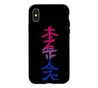 Carcasa para iPhone X/XS Bandera Bisexual Hon Sha Ze SHO NEN Reiki Símbolo Yoga