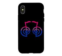 Carcasa para iPhone X/XS Bandera Bisexual Kriya Reiki Símbolo Yoga Espiritual