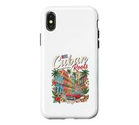 Carcasa para iPhone X/XS Bandera Cubana Herencia de Cuba Orgullo Latino