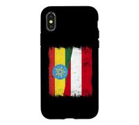 Carcasa para iPhone X/XS Bandera de Etiopía Austria | Raíces austriacas etíopes