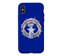 Carcasa para iPhone X/XS Bandera DE Islas Mariana del Norte Territorio DE Estados Unidos