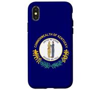 Carcasa para iPhone X/XS Bandera de Kentucky - Bandera de Estados Unidos