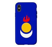 Carcasa para iPhone X/XS Bandera de la Independencia de Mongolia Interior China PCCh Genocidio Cultural