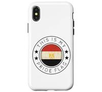 Carcasa para iPhone X/XS Bandera egipcia This Is My Pride Orgullo Orgulloso Patrimonio de Las raíces