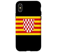 Carcasa para iPhone X/XS Bandera GIRONA ESPAÑA CATALUÑA