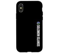 Carcasa para iPhone X/XS Bandera Islas Salomón Vertical