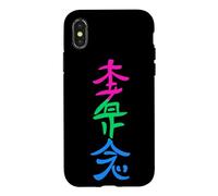 Carcasa para iPhone X/XS Bandera polisexual Hon Sha Ze SHO NEN Reiki Símbolo Yoga