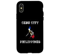 Carcasa para iPhone X/XS Bandera Retro de Filipinas de la Ciudad de Cebú