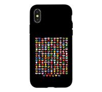 Carcasa para iPhone X/XS Banderas del Mundo con diseño de Orgullo Internacional