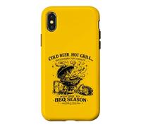 Carcasa para iPhone X/XS Barbacoa Temporada Cerveza Fría As
